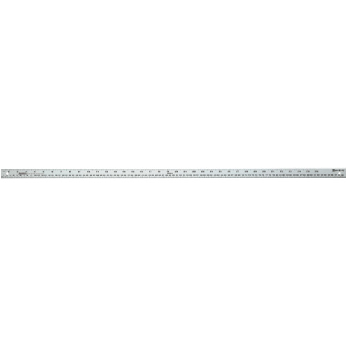 M&egrave;tre-r&egrave;gle m&eacute;trique/imp&eacute;rial, 3.28'/1 m lo, Aluminium, Graduations de 1/8" (1 mm) Chandler Sales