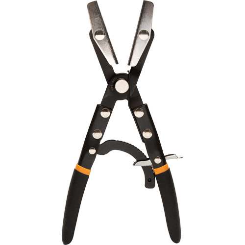 Pinces de pinçage de tube, Longueur hors tout 10", Ouverture des m&acirc;choires 1", Acier alli&eacute; Chandler Sales