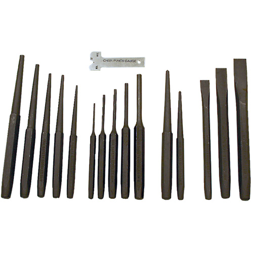 Punch & Chisel Set, 16 Pieces Chandler Sales