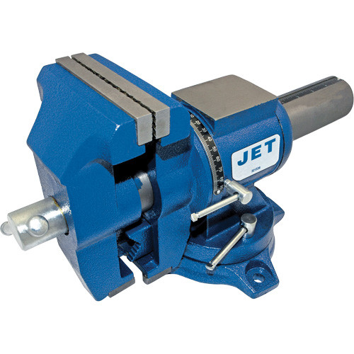Multi-Purpose Heavy-Duty Vise, 5" Jaw Width, 3" Throat Depth Chandler Sales