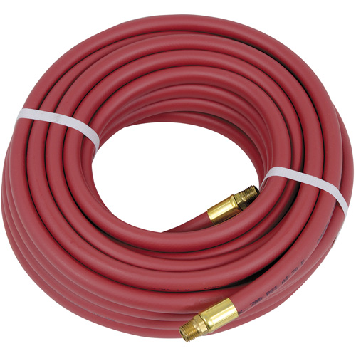 Heavy-Duty Air Hose, Air, PVC, 3/8" dia. x 50', 300 psi, 1/4 NPT Chandler Sales