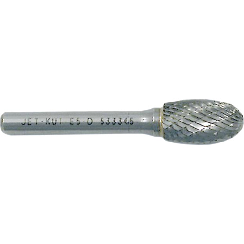 Fraise ovale, 3/8" dia., 1/4" Tige, 3/8" Prof. de la coupe Chandler Sales