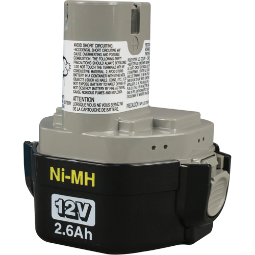 Pod-Style Battery, Ni-MH, 12 V, 2.6 A Chandler Sales