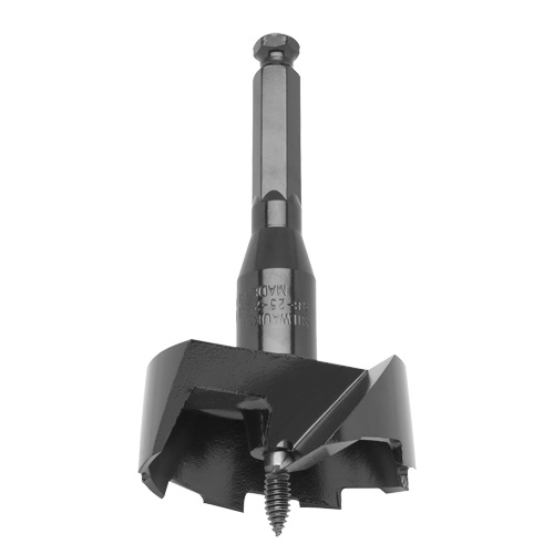Foret standard &agrave; alimentation automatique, 2-9/16", Longeur de 3-5/8", Tige 7/16" hexagonal Chandler Sales