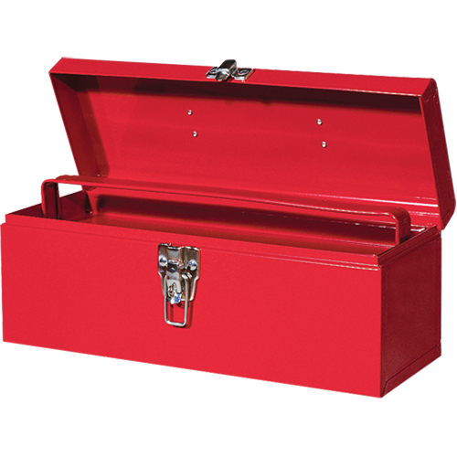 Coffre &agrave; outils portatif ATB100 avec plateau en m&eacute;tal pour outils, 6" P x 16" la x 6-1/2" h, Rouge Chandler Sales