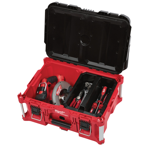 Grande boîte &agrave; outils Packout, 22" x 16" x 11", Noir/Rouge Chandler Sales