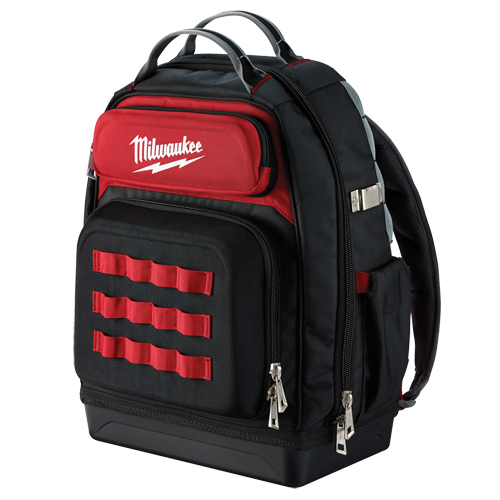 Ultimate Jobsite Backpack, 20" L x 17" W, Black, Ballistic Chandler Sales