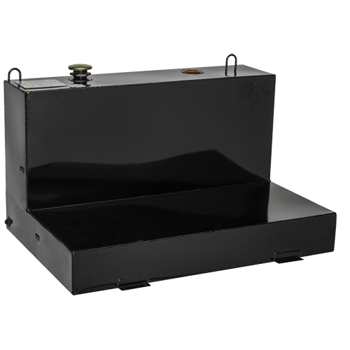 R&eacute;servoir de transfert pour carburant en acier, Acier, Capacit&eacute; 85 gal., Noir Chandler Sales