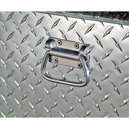 Aluminum Fuel Transfer Tank & Chest, Aluminum, 74 gal. Capacity, Silver Chandler Sales