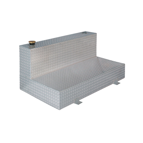 R&eacute;servoir de transfert pour carburant en aluminium, Aluminium, Capacit&eacute; 100 gal., Argent Chandler Sales