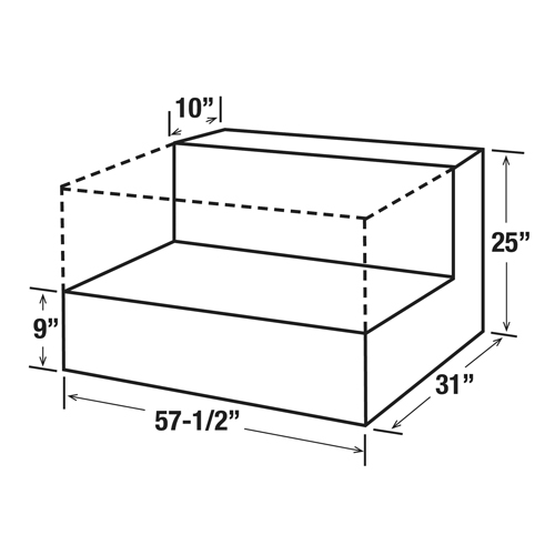 R&eacute;servoir de transfert pour carburant en aluminium, Aluminium, Capacit&eacute; 100 gal., Argent Chandler Sales