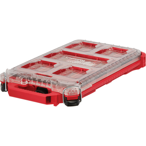 Organisateur profil&eacute; et compact Packout, 16-2/5" x 9-3/4" x 2-1/2", Noir/Rouge Chandler Sales
