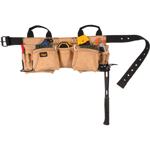 Carpenter's Tool Belt, Leather, Tan Chandler Sales