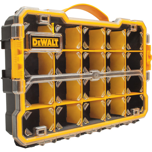 Organisateur avec compartiments PRO, 11" la x 17-5/8" p x 2-7/8" h, Noir/Jaune Chandler Sales