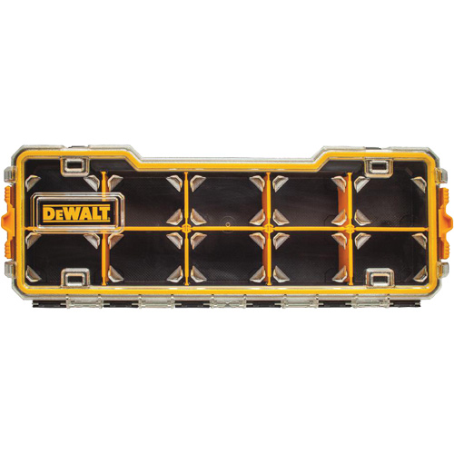 Organisateur avec compartiments PRO, 6-5/8" la x 17-5/8" p x 2-7/8" h, Noir/Jaune Chandler Sales
