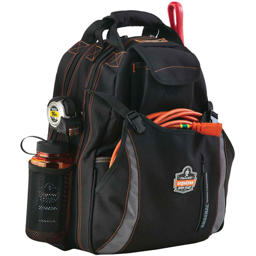 Sac &agrave; dos pour outils 5843 Arsenal, 13-1/2" lo x 8-1/2" la, Noir, Polyester Chandler Sales