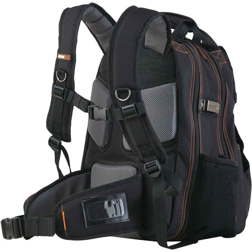 Sac &agrave; dos pour outils 5843 Arsenal, 13-1/2" lo x 8-1/2" la, Noir, Polyester Chandler Sales