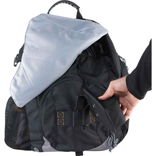 Arsenal&reg; 5143 Tool Backpack, 15" L x 8" W, Black, Polyester Chandler Sales