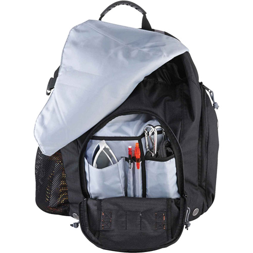 Arsenal&reg; 5143 Tool Backpack, 15" L x 8" W, Black, Polyester Chandler Sales