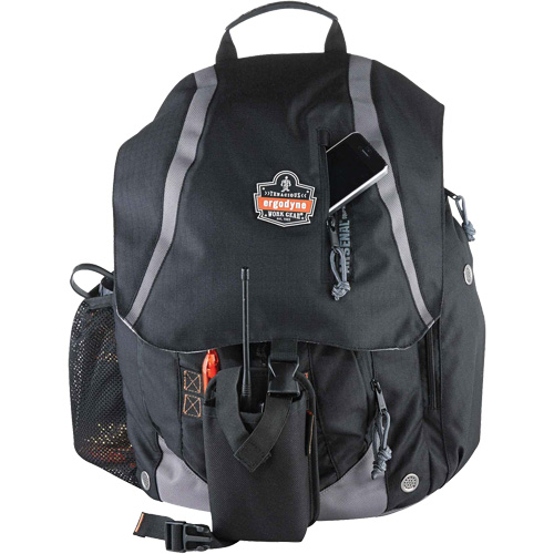 Arsenal&reg; 5143 Tool Backpack, 15" L x 8" W, Black, Polyester Chandler Sales