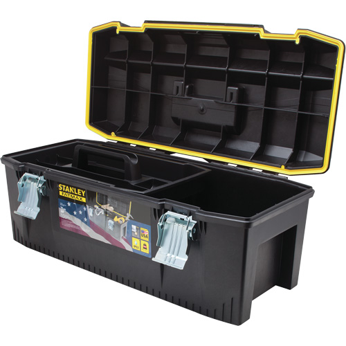 FatMax&reg; Structural Foam Tool Box, 28" W x 12-1/2" D x 11" H, Black/Yellow Chandler Sales