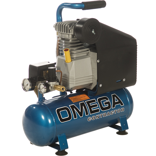Portable Contractor Series Compressors - Oil Lube, Direct Drive, Electric, 2.6 Gal. (3.2 US Gal), 125 PSI, 115/1 V Chandler Sales
