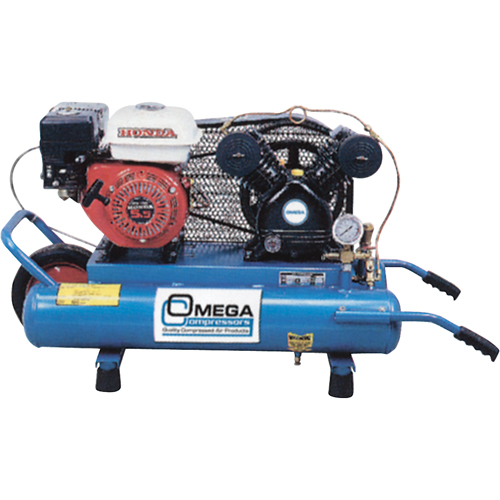 Contractor Series Air Compressors, Gas, 6.6 Gal. (8 US Gal), 125 PSI Chandler Sales
