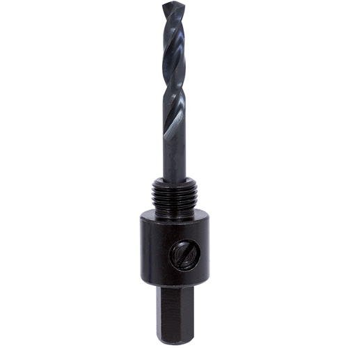 Mandrin pour scie-cloche &agrave; tige triangulaire, 9/16" - 1-3/16", 3/8" Tige Chandler Sales