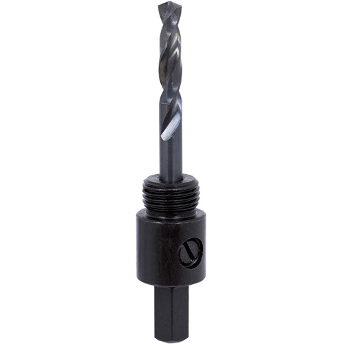 Hex Holesaw Arbor, 1-1/4" - 2-3/8", 3/8" Shank Chandler Sales
