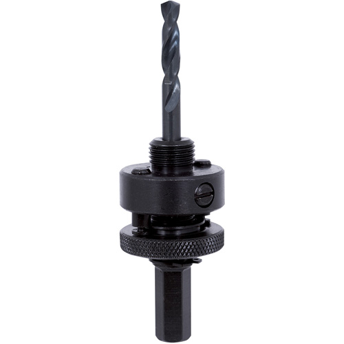 Mandrin de scie-cloche &agrave; tige hexagonale M45P, 1-1/4" - 6", 7/16" Tige Chandler Sales