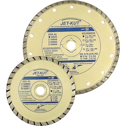Lame diamant Turbo de premi&egrave;re qualit&eacute; JET-KUT Chandler Sales