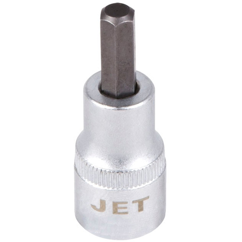 Bit Socket, Hex, 1/8" x 2" L, 3/8" Drive Chandler Sales