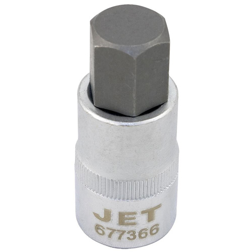Douille &agrave; embout, Hexagonale, 14 mm x 2" lo, Prise 1/2" Chandler Sales