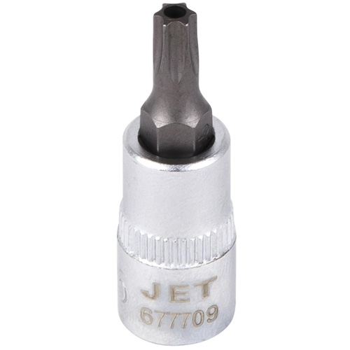 Tamperproof Bit Socket, Torx&reg; Tamper, T-25 x 2" L, 3/8" Drive Chandler Sales