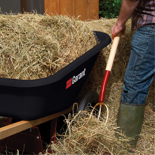 Wheelbarrow, 8 cu. Ft., Polyethylene Tray Chandler Sales