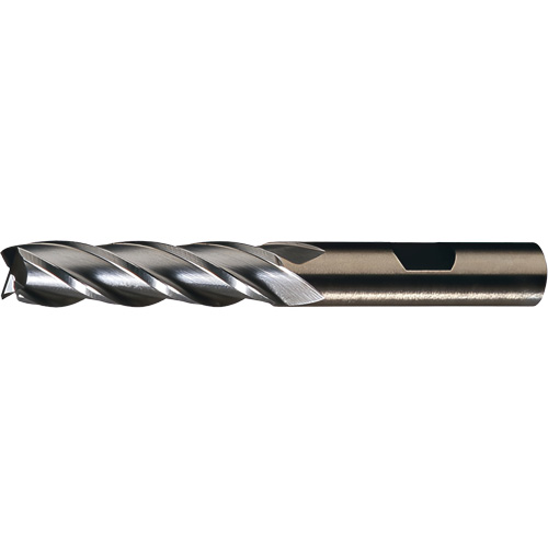 HGC-4C Finishing End Mill, 1/2"/0.5" Dia., 4"/101.6 mm L, 4 Flutes, 1/2"/12.7 mm Shank, High Speed Cobalt Chandler Sales