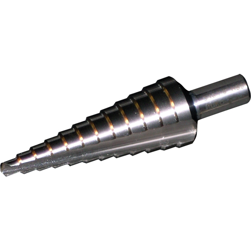 CLE-LINE Step Drills, 3/16" - 7/8" , 1/16" Increments Chandler Sales