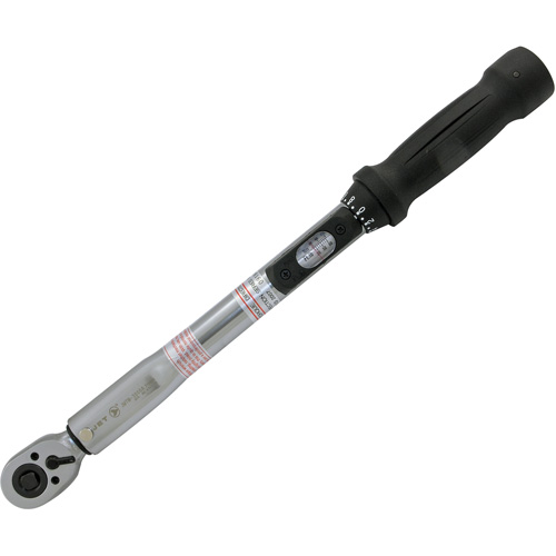 Cl&eacute; dynamom&eacute;trique &agrave; t&ecirc;te fine pour usage intensif, &agrave; cliquer, Entraînement 3/8" carr&eacute;, 10 - 80 lb-pi Chandler Sales