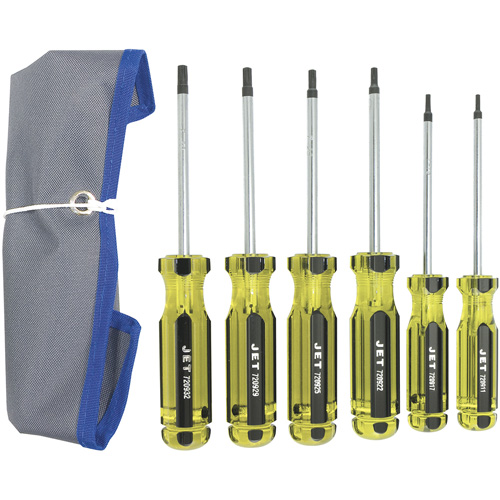 Jeu de tournevis &agrave; manche g&eacute;ante TORX JHTSS-6, 6 Chandler Sales