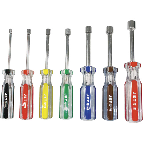 NDS-07 Jumbo Handle Nut Driver Set, 7 Pcs., Magnetic, Imperial Chandler Sales
