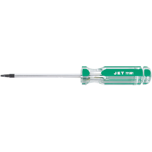 Tournevis carr&eacute; avec manche g&eacute;ant, Tige de #1, Ronde, 4" lo, Prise en Plastique Chandler Sales
