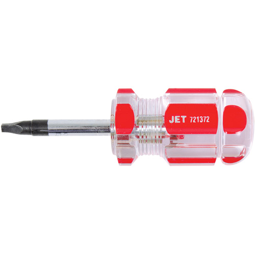 Square Jumbo Handle Screwdriver, #2 Tip, Square, Plastic Handle Chandler Sales