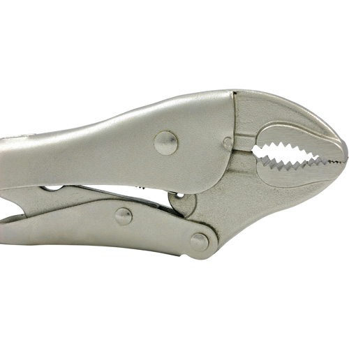 Pinces verrouillables super robustes J10WR avec couteau, Longueur 10", M&acirc;choire courb&eacute;e Chandler Sales