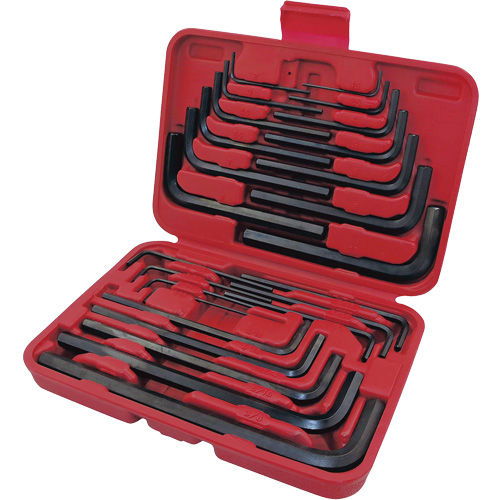 JHK-25SM Hex Key Set, 25 Pcs., Metric & Imperial Chandler Sales