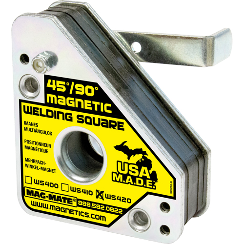 &eacute;querres de soudage magn&eacute;tiques, 3-3/4" lo x 1-1/2" la x 4-3/8" h, 150 lb Chandler Sales