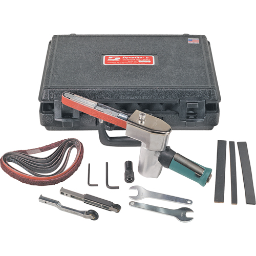 Dynafile&reg; II Abrasive Belt Machines, 1/4" - 3/4", 1/4" NPTF Chandler Sales