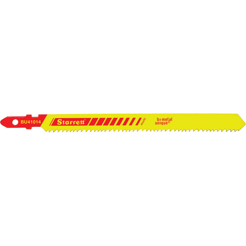 Unified Shank&reg; Jig Saw Blades, Bi-Metal, 4" L, 10-14 TPI Chandler Sales
