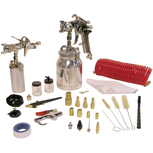 43-Pc. Spray Gun Kits Chandler Sales