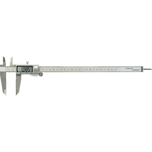 Electronic Digital Calipers, 0.001" (0.03 mm) Resolution, 0" - 12" (0 mm - 300 mm) Range Chandler Sales