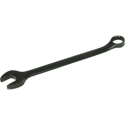 Flat Shank Combination Wrench, 12 Point, 21 mm, Black Oxide Finish Chandler Sales